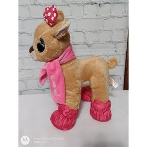 Clarice Reindeer Dan Dee Collectors Choice Plush 14 Inch with Sewn Eyes
